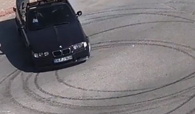 Kırşehir’de drift atan sürücüye 46 bin TL ceza