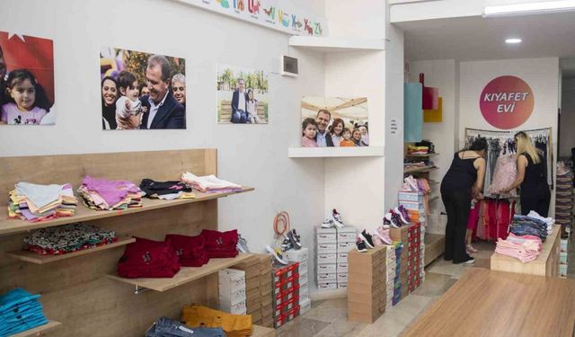 Mersin’de Kıyafet Evi’nden 22 bin çocuk faydalandı