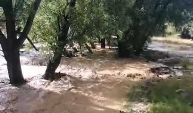 Mersin’de sağanak yağış sele neden oldu