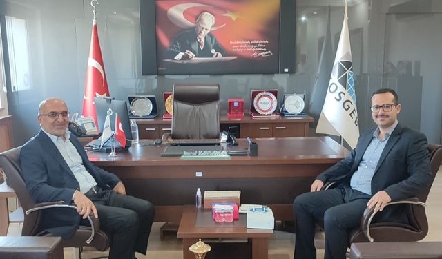 Müdür İmamoğlu’ndan KOSGEB İl Müdürü Kahraman’a hayırlı olsun ziyareti
