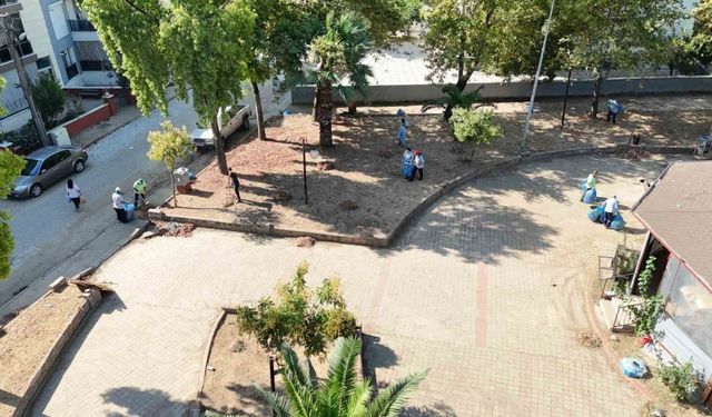 Nazilli Belediyesi’nden Sümer Mahallesi’nde bakım ve temizlik çalışması