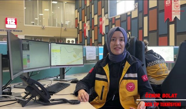 Osmaniye’de 112 personeli telefonla tarif ettiği yöntemle vatandaşı hayata döndürdü