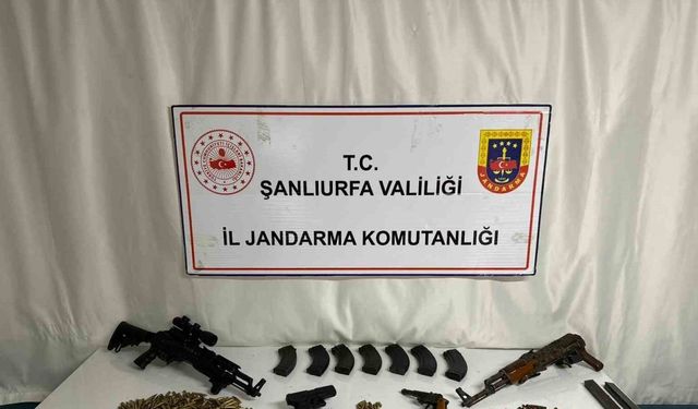 Şanlıurfa’da silah kaçakçılığı operasyonu: 4 gözaltı