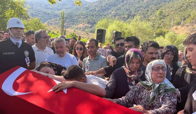 Şehit orman işçisi Ragıp Şahin, son yolculuğuna uğurlandı