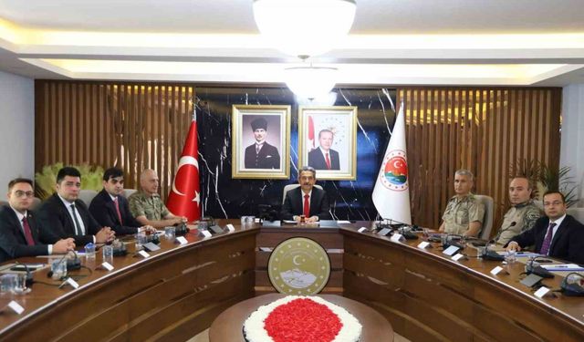 Şırnak’ta genişletilmiş il güvenlik ve asayiş koordinasyon toplantısı gerçekleştirildi