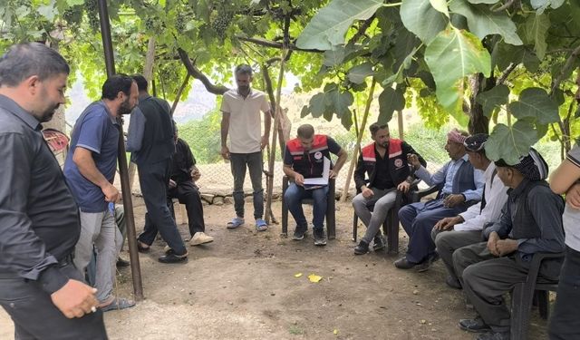 Şırnak’ta hayvan hastalıkları ve devlet destekli projeler hakkında vatandaşlar bilgilendirildi