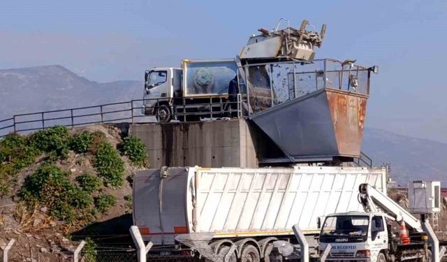 Söke Belediyesi ‘Çöp Transfer Noktası’ ile tasarruf sağladı