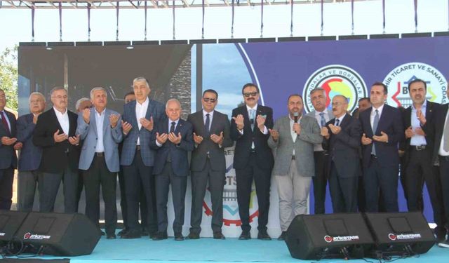 TOBB Başkanı Hisarcıklıoğlu, Beyşehir TSO hizmet binası temel atma törenine katıldı
