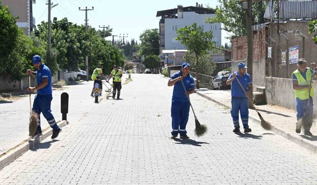 Umurlu’da temizlik çalışması