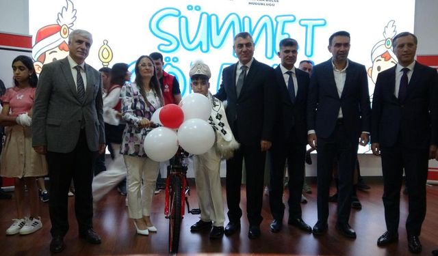 Mersin’de 33 çocuk için toplu sünnet şöleni düzenlendi