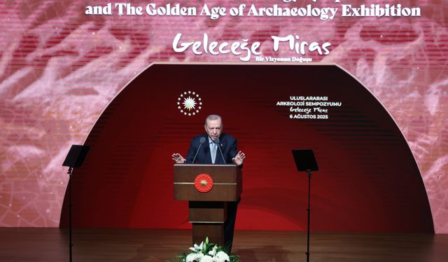 Cumhurbaşkanı Erdoğan: "Türkiye dünya arkeolojisinde ilk sırada yer alıyor"