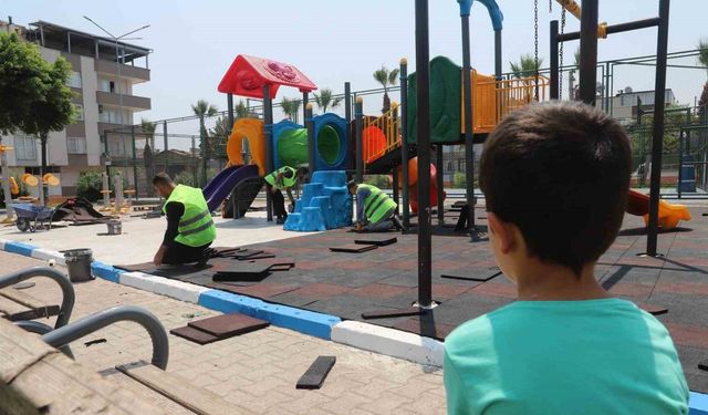 Akdeniz’de parklar yenileniyor