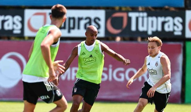 Beşiktaş, St. Patrick maçı hazırlıklarına devam etti