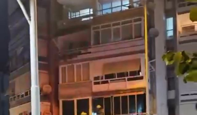 Bursa’da sitede yangın paniği