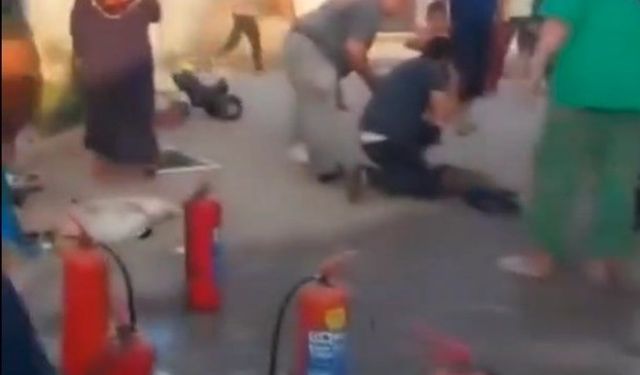 Kahramanmaraş’ta konteynerde yangın: 1 çocuk yaralandı