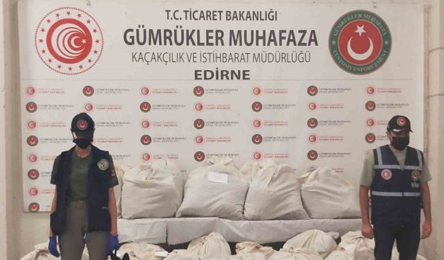 Kapıkule’de uyuşturucuya büyük darbe