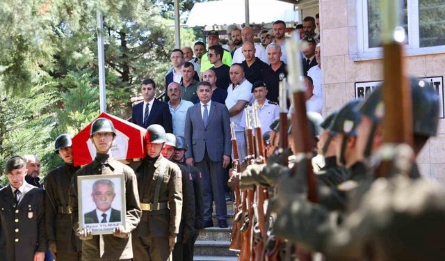 Kıbrıs gazisi son yolculuğuna uğurlandı