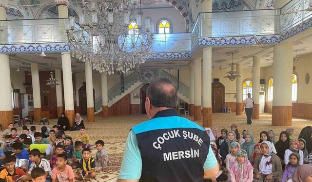 Mersin Emniyetinden güvenlik ve bilinçlendirme eğitimi