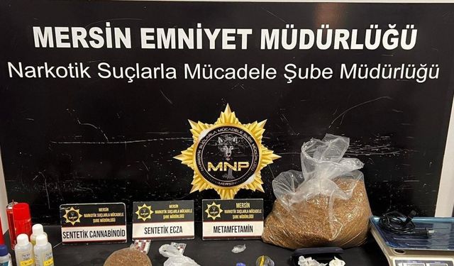 Mersin’de bir haftada 163 uyuşturucu şüphelisi yakalandı