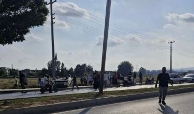 Mersin’de otomobil direğe çarptı: 1 ölü
