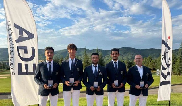Milli golfçüler, European Men’s and Ladies’ Team Shield Championship 2025’te dereceye girdi