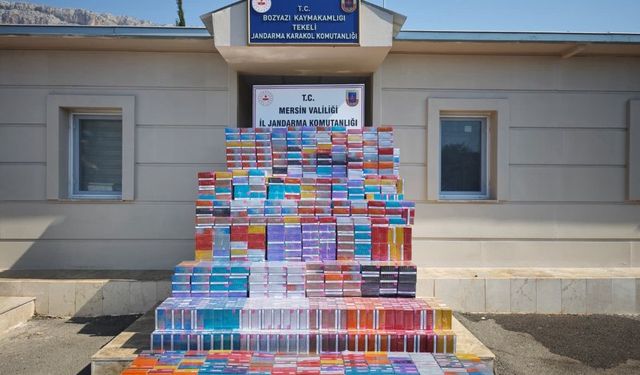 Piyasa değeri 7,5 milyon TL: 700 bin adet elektronik sigara tütünü ele geçirildi