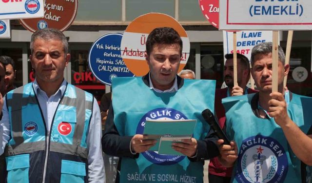 Sağlık-Sen Şırnak Şubesi, zam teklifi bekliyor