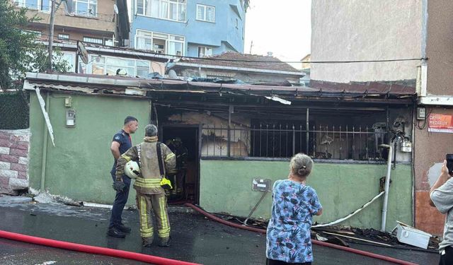 Sarıyer’de gecekondu yangını: 2 ağır yaralı
