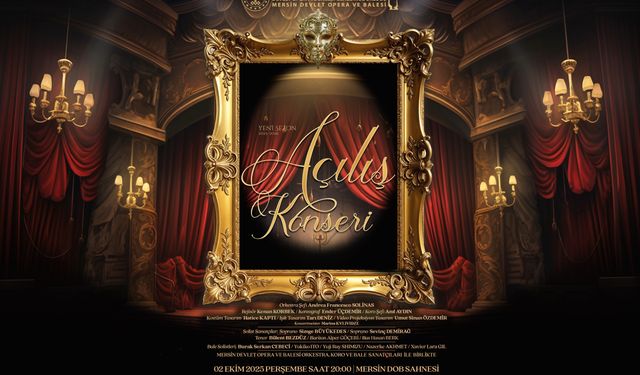 Sanatın Büyüsü Mersin’de Yeniden Başlıyor: Mersin DOB Sezonu Muhteşem Bir Konserle Açıyor