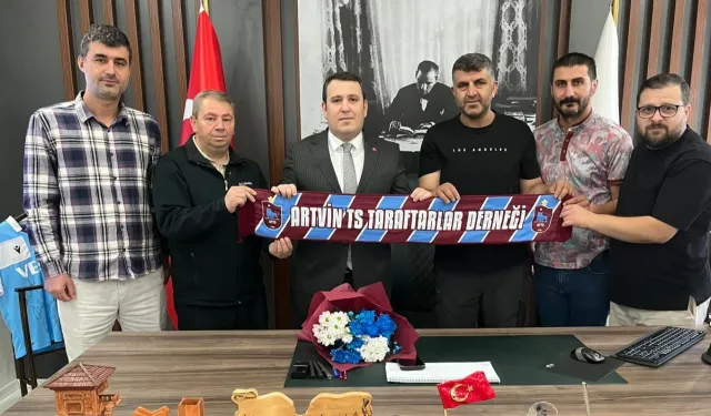 Artvin Trabzonspor Taraftarları'ndan Başsavcı Çalış’a ziyaret
