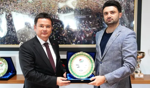 Bursa Osmangazi Belediyesi'nden Bursaspor’a ziyaret