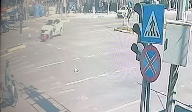 Çorum’da otomobille motosiklet çarpıştı: 1 yaralı