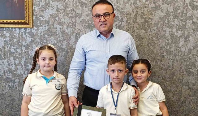 Düzceli öğrenciler yeşil vatan için 207 fidan dikti