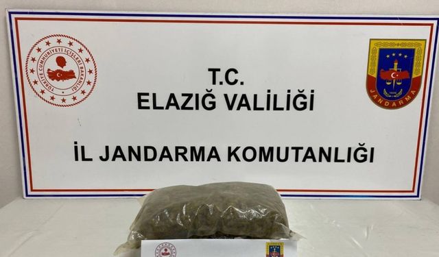 Elazığ’da uyuşturucuyla mücadele