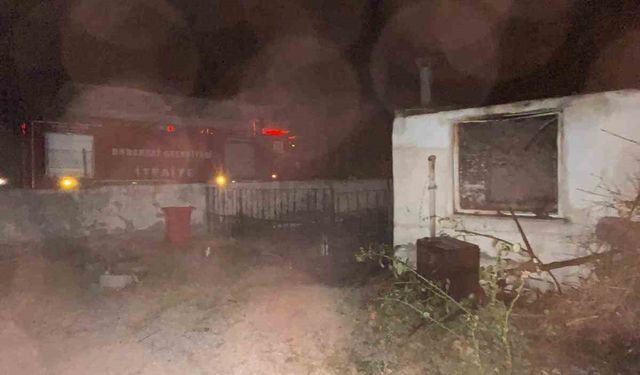 Kırklareli’de çiftlik evinde yangın