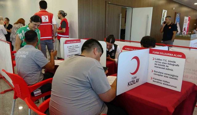 Mersin’de sağlık personeli kök hücre bağışı için sıraya girdi