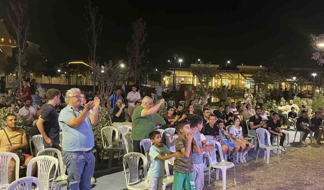 Osmaniyeliler, A Milli Basketbol Takımı’nın zaferini dev ekranda izledi