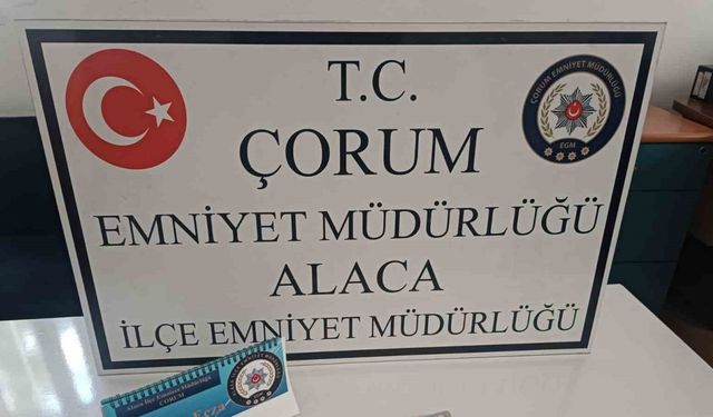 Polisin durdurduğu şahısların üzerinden 56 adet sentetik ecza hapı çıktı