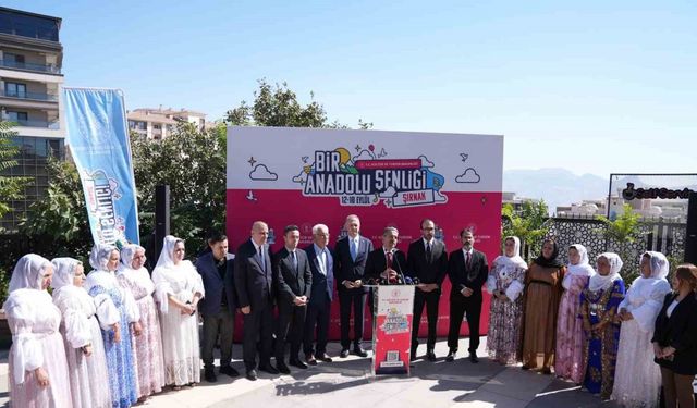 Şırnak’ta ‘Bir Anadolu Şenliği’ coşkusu