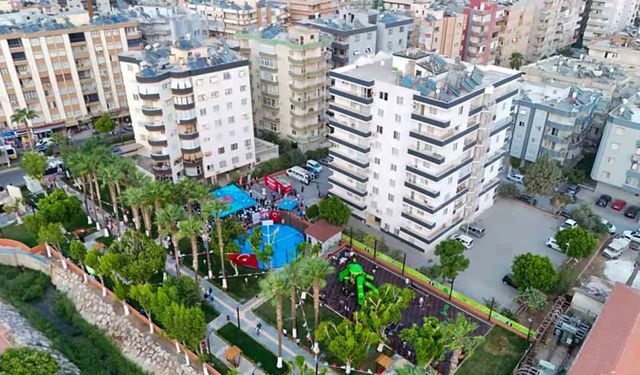 Tarsus’ta yeni park açıldı