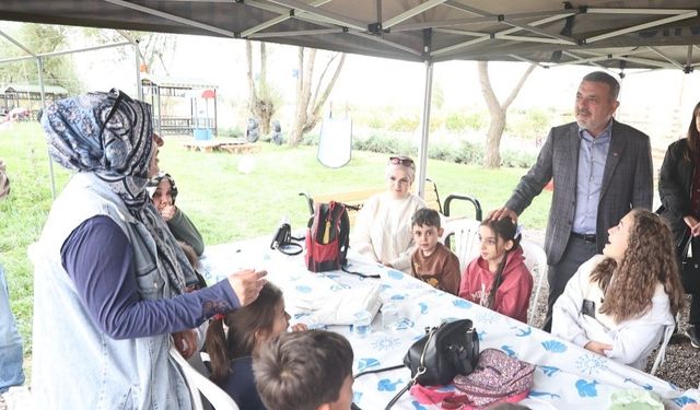 Başkan Murat Ercan, çölyaklı vatandaşlarla piknikte buluştu
