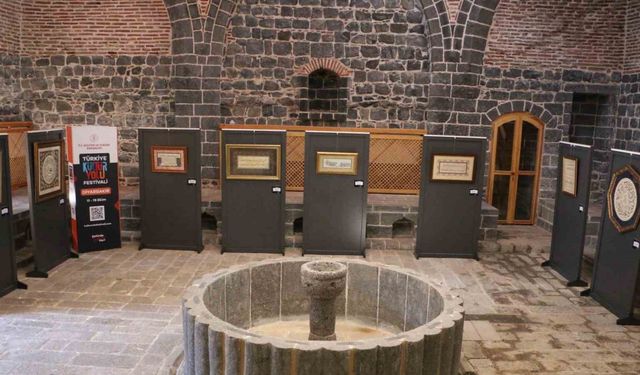 Diyarbakır’da ’Hamid Aytaç’ın İzinde, İcazetnameler’ sergisine yoğun ilgi