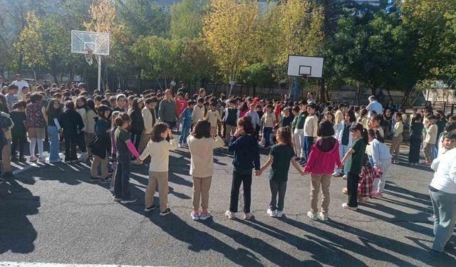 Diyarbakır’da ilkokulda gerçeği aratmayan tatbikat