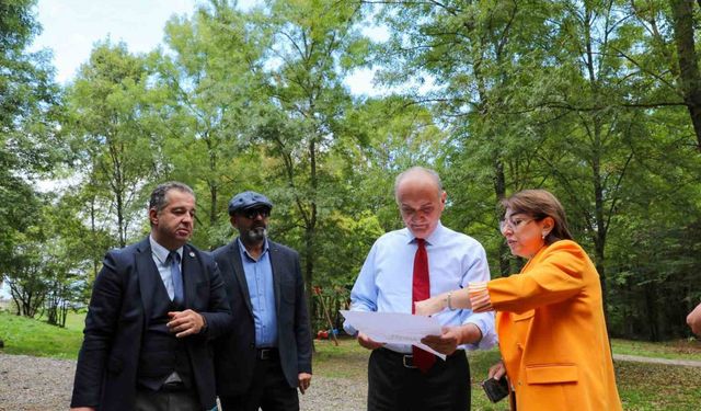 Düzce’de doğa korunuyor, turizme kazandırılıyor: 19 adet bungalov yapılmaya başlandı