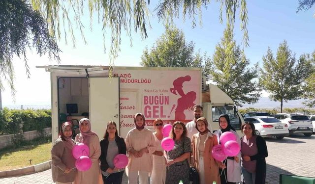 Elazığ’da meme kanseri farkındalık çalışması