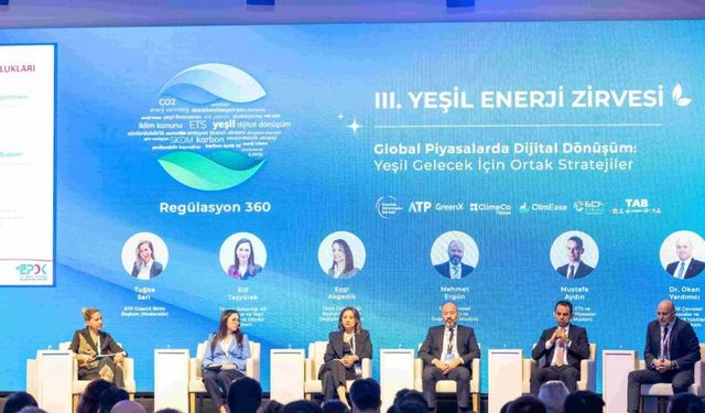 Enerji ve Sanayi sektörleri 3’üncü Yeşil Enerji Zirvesi’nde buluştu