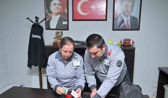 Esenyurt’ta güvenlik görevlisinden örnek davranış