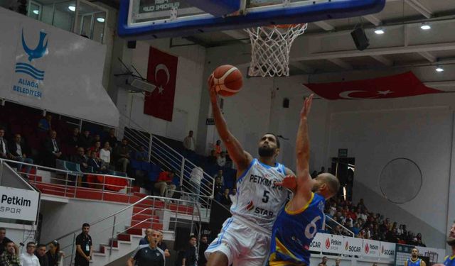 FIBA Avrupa Kupası: Aliağa Petkimspor: 85 - CSM Corona Brasov: 74
