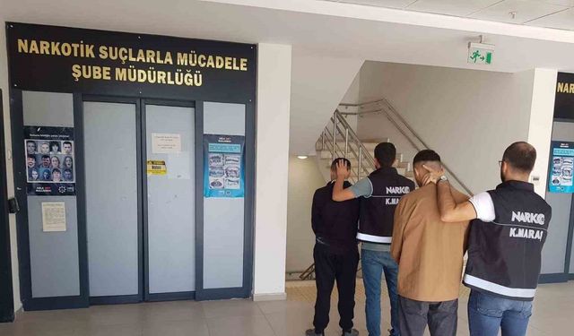 Kahramanmaraş’ta uyuşturucu operasyonu: 3 tutuklama