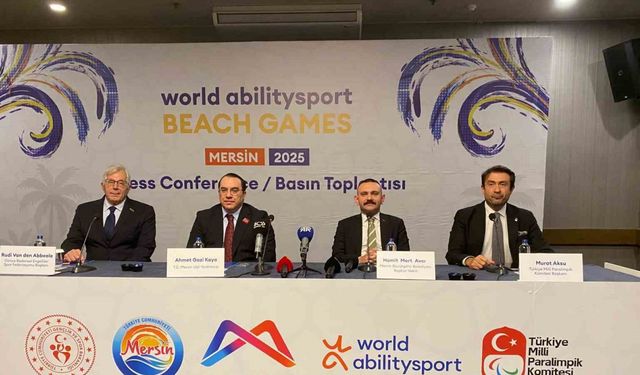 Mersin, ‘Dünya Bedensel Engelliler Plaj Oyunları’na ev sahipliği yapacak
